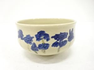 赤膚山焼　大塩昭山造　樹木　茶碗